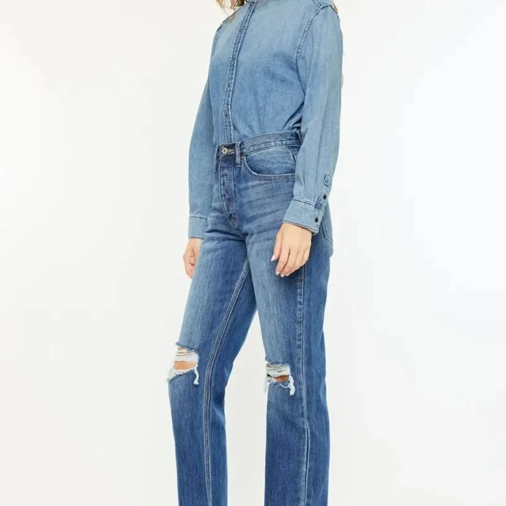 Kancan Ultra‎ High Rise 90's Boyfriend Jeans